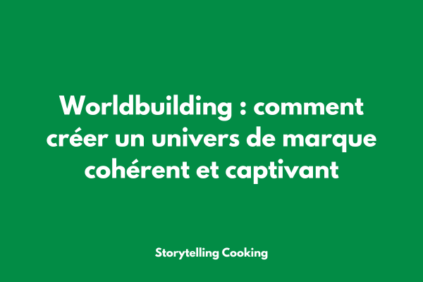 Illustration d'un univers de marque complexe avec ses différents éléments visuels et narratifs interconnectés