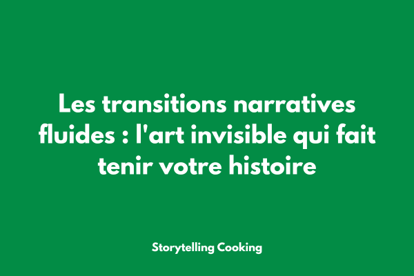 Illustration montrant des ponts élégants reliant différentes îles narratives, symbolisant les transitions fluides entre les parties d'une histoire
