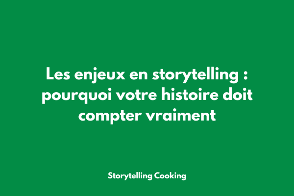 Illustration montrant l'évolution narrative d'une histoire avec des enjeux croissants représentés par une courbe ascendante
